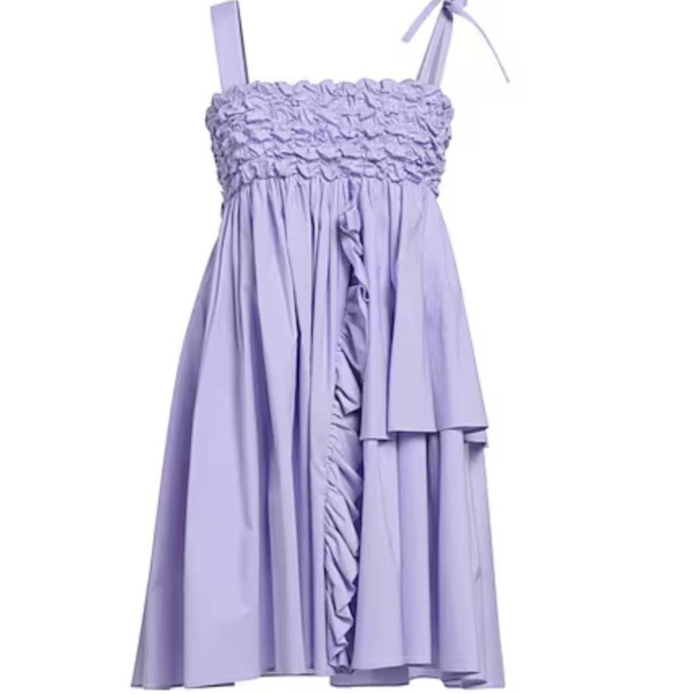 Vivetta Lilac Mini Dress Size 42/Large